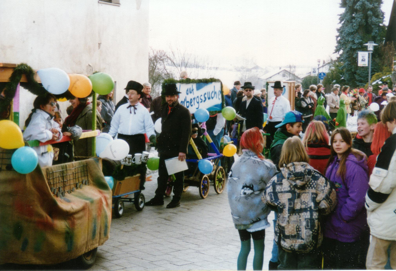 09_fasching_ 1996_auf_herbergssuche1
